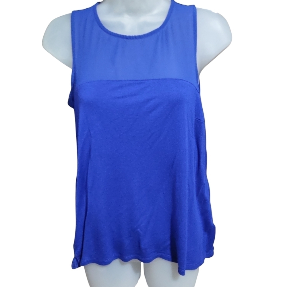 H&M Blue Sleeveless Tank Top Women's Size Small